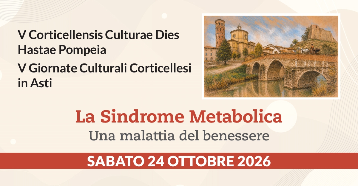Evento ECM - La Sindrome Metabolica: una malattia del benessere
